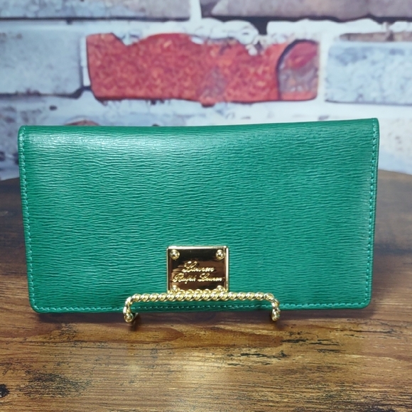 Lauren Ralph Lauren Bi-fold Leather Wallet - Picture 1 of 11